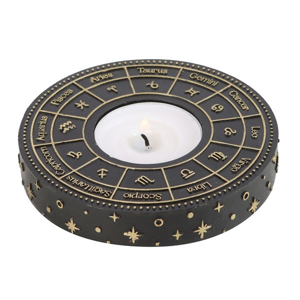 Astrology Wheel Sprittkertastjaki