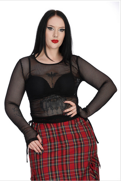 Groove Fishnet Toppur